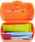 CURAPROX Be You Комплект за път със сгъваема четка 5460, оранжев