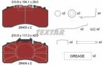 TEXTAR set placute frana, frana disc TEXTAR 2940301 (2940301)