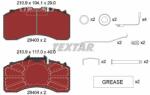 TEXTAR set placute frana, frana disc TEXTAR 2940301 - automobilus