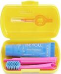 CURAPROX Be You Комплект за път със сгъваема четка 5460, жълт