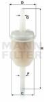 Mann-filter filtru combustibil MANN-FILTER WK 31/2 (10) (WK 31/2 (10))
