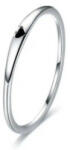 Ékszerkirály Ezüst gyűrű fekete szívvel, 7-es méret (1600117543683_01)