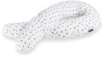 Träumeland Perna pentru bebelusi Cuddly Nest Grey Stars - bekid
