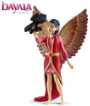 Schleich Set de figurine, Nuray impreuna cu Corbul Munyn, Schleich 70586 (70586S) Figurina