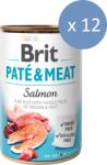 Brit Paté Meat Salmon 12x400 g