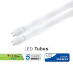 V-TAC Samsung Pro Nano LED fénycső T8 22W, 150cm Meleg fehér (18187)