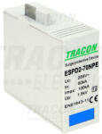 Tracon T2 AC típusú túlfeszültség levezető betét 70 NPE 70kA 275V (ESPD2-70NPE)
