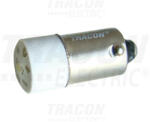 TRACON LED-es jelzőizzó, fehér 24V (NYGL-ACDC24W)