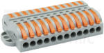 Tracon Csavar nélküli vezetékösszekötő, toldó, nyitható 0, 5-4mm2, 32A, 400VAC 12P (OVOFT1212) - vilagitasok