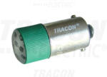 TRACON LED-es jelzőizzó, zöld 230V (NYGL-ACDC230G)