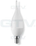 GTV LED lámpa gyertya láng E14 6 Watt meleg fehér (GTV-LD-SMGC30L-60)