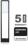 V-TAC Modern kerti LED állólámpa, fekete (10W/900lm) 80 cm, természetes fehér, Samsung chip (27875)