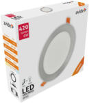 Avide LED Beépíthető Kerek Mennyezeti Lámpa ALU Szatén nikkel 6W NW 4000K (ACRPNW-R-6W-ALU-SN) - vilagitasok