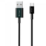 V-TAC Pearl USB - USB-C adatkábel, töltőkábel (1 méter) fekete - USB 2.0 (22442)