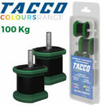 VECAMCO TACCO 9898-037 (100kg) 4db/csomag zöld Klíma kültéri rezgéscsillapító gumibak (9898-037) - brs