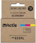 ACTIS KH-653CR printer ink, replacement HP 653XL 3YM74AE; Premium; 18ml; 300 pages; colour (KH-653CR)