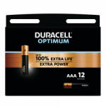 Duracell Optimum AAA MN2400 Mikro LR03 Alkáli Elem x 12 db (DO-LR03-B12)