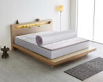 Bedora Topper Bedora Vienna Aloe Vera 7 zone 90x200 cm, memory cool gel, moale, 5 cm, husa detasabila, lavabila, antialergica