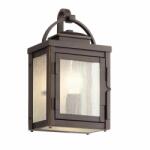 Kichler Aplica Carlson, 1xE27, bronz, H: 29 cm, KL-CARLSON-S-RZ (KL-CARLSON-S-RZ)