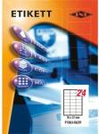 PD Office Etikett címke pd 70x37 mm szegély nélküli 100 ív 2400 db/doboz (p1061-0639)