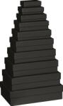  Stewo ajándékdoboz (18x11x5 cm, 5. méret) One Colour, fekete (2553782294)