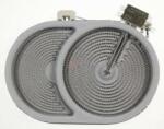 Bosch/Siemens főzőlap fűtőbetét 2 körös 2400/1600W. (00670016)