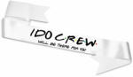 Partikellékek I do Crew lánybúcsú vállszalag fehér