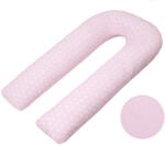 Scamp ölelő párna huzat /U alakú (PinkStarsDots)