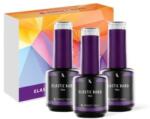 Perfect Nails Elastic Hard Gel Multipack - Ecsetes Műkörömépítő Zselé Szett 3x15 ml