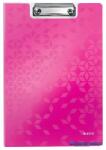 LEITZ Felírótábla, fedeles, A4, LEITZ "Wow", rózsaszín (E41990023) - kecskemetirodaszer