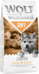 Wolf of Wilderness Wolf of Wilderness Junior "Soft - Wide Acres" Pui fără cereale 12 kg