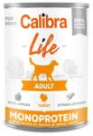Calibra Dog Life hrana umeda caini cu curcan si mere conserva 400g