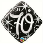 Qualatex Szám, Számos lufi 18" 45cm - 70-es lufi (LUFI202176)