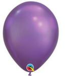  Léggömb 11" (28cm-es)Chrome, króm, lila (LUFI806096)