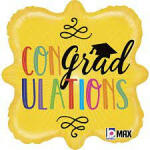  Ballagási lufi 18" 45cm Congrats grad (LUFI374868)