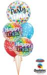  Héliumos luficsokor szülinapra, Happy Birthday - INGYENES KISZÁLLÍTÁSSAL (LUFI564836)