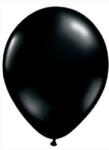  Latex léggömb 11" (28cm-es), Fekete lufi (LUFI708860)
