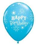 Qualatex Szülinapi latex lufi 11" 28cm 6db Happy Birthday! , 17936 (LUFI300818)
