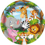 Balonevi Papírtányér 23cm 8db Szafari (LUFI751516)