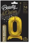 Godan Talpas számos lufi 29" (74cm) fólia szám, számjegy, 0 csak levegővel tölthető, Arany (MF5902973129489)
