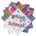  Szalvéta 33x33cm Boldog Szülinapot! 20db, Radiant, 29621 (LUFI107612)