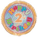  Szám, Számos lufi 18" 45cm, Prismatic - 2-es lufi (LUFI333534)