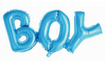 Partydeco Fólia lufi - BOY kék felirat, csak csak levegővel tölthető, 65x29cm (LUFI934858)