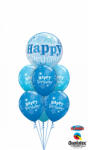  Héliumos luficsokor szülinapra, Happy Birthday - INGYENES KISZÁLLÍTÁSSAL (LUFI399312)