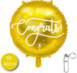 Partydeco Lufi 18" 45cm Congrats (LUFI348792)