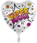  Anyák napi lufi 17" 43cm Super Mama, mpr-8600K (LUFI649855)