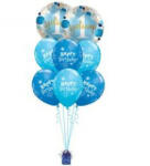  Héliumos luficsokor 1. szülinapra, Birthday Boy - INGYENES GLS szállítással (LUFI647211)