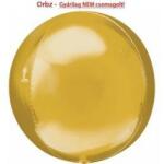 Partydeco Egyszínű gömb lufi 16" 40cm Arany (LUFI618833)