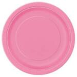  Papírtányér 23cm 8db Rózsaszín p31395 (LUFI128276)