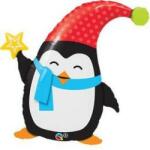  Óriás lufi 35" 89cm Pingvin, Karácsony, 44232 (LUFI928215)